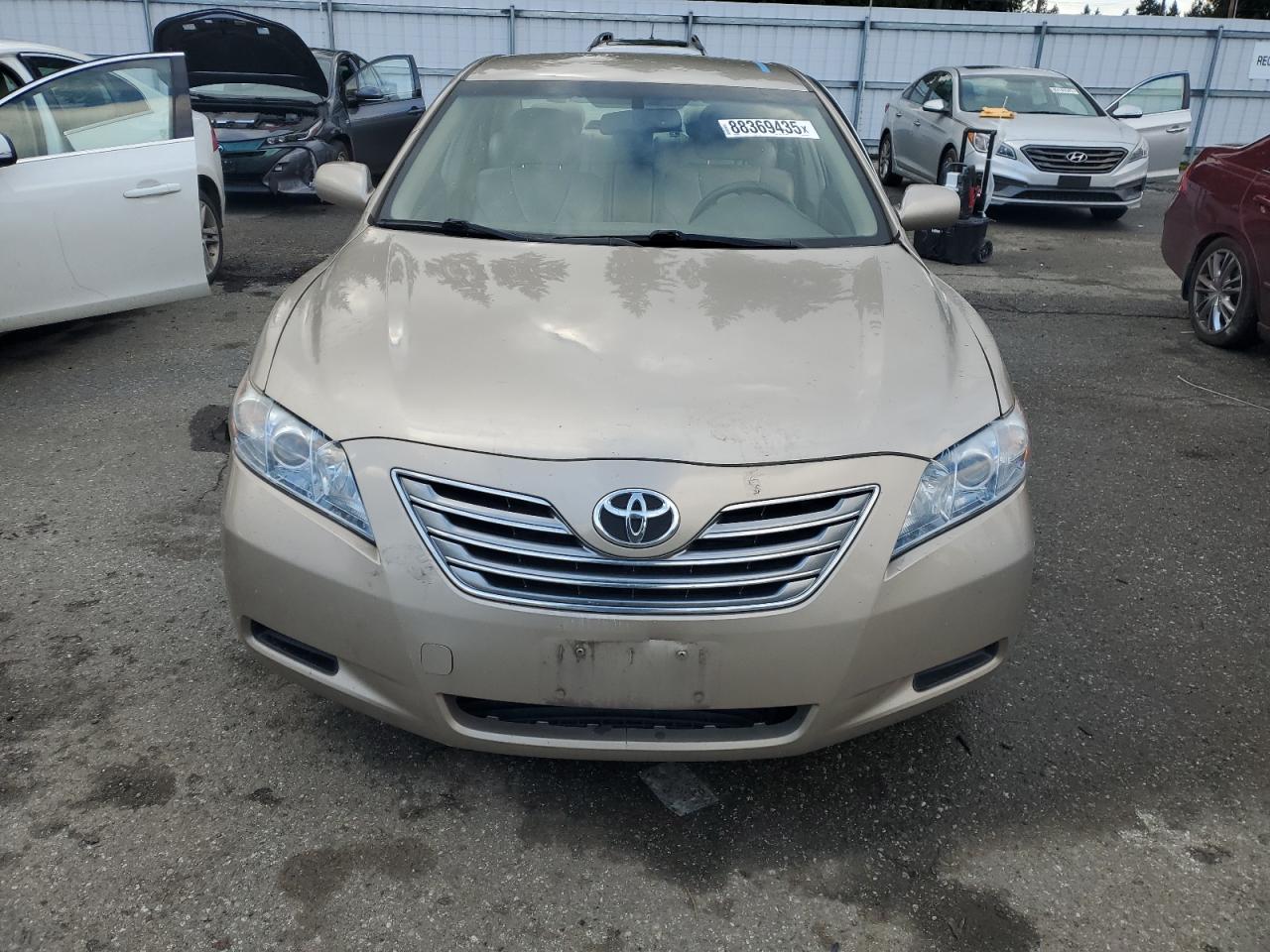 2007 Toyota Camry VIN JTNBB46K873015529 Copart auction photo, front end / side damage thumbnail 5