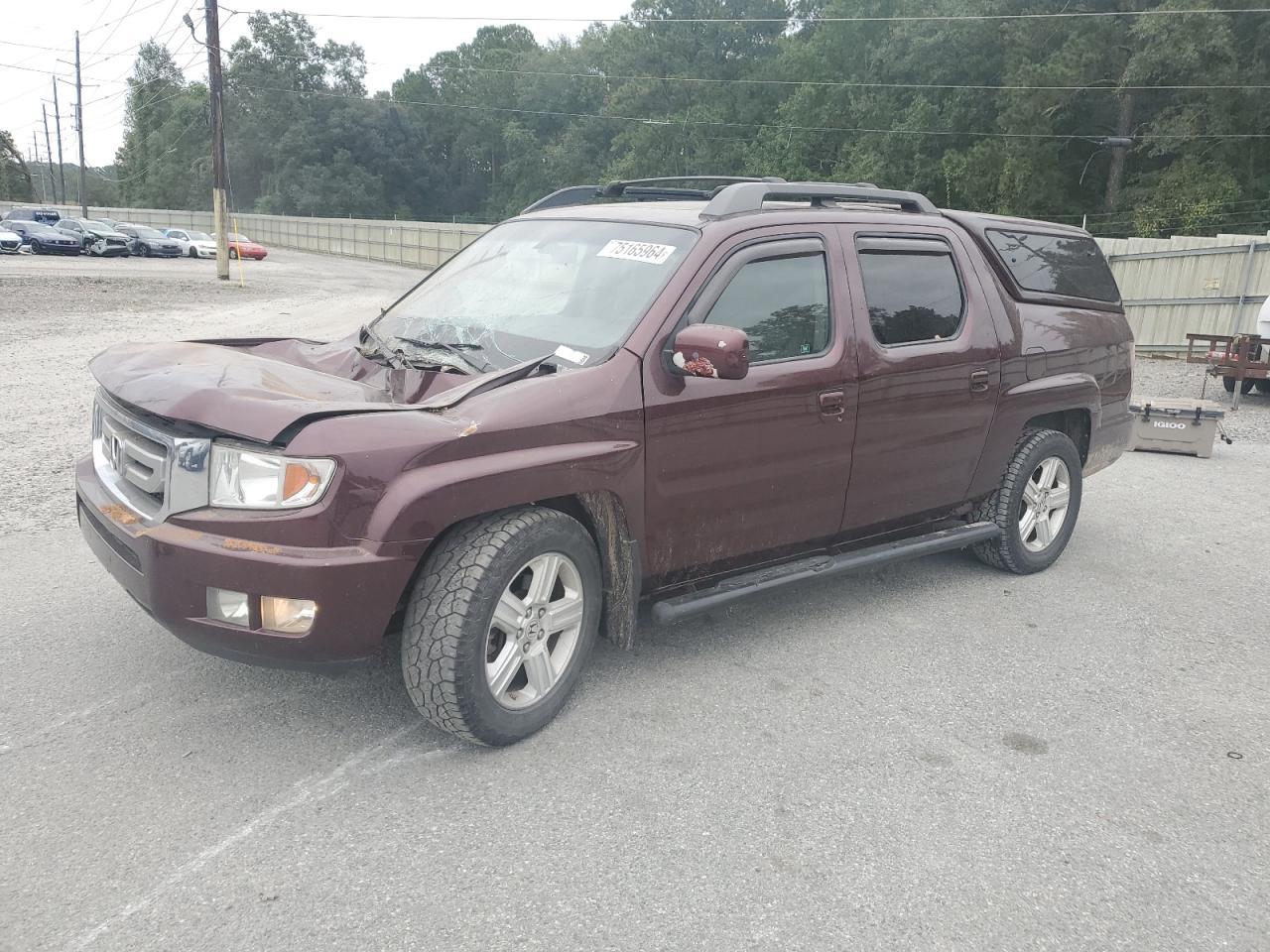 2011 Honda Ridgeline VIN 5FPYK1F58BB006887