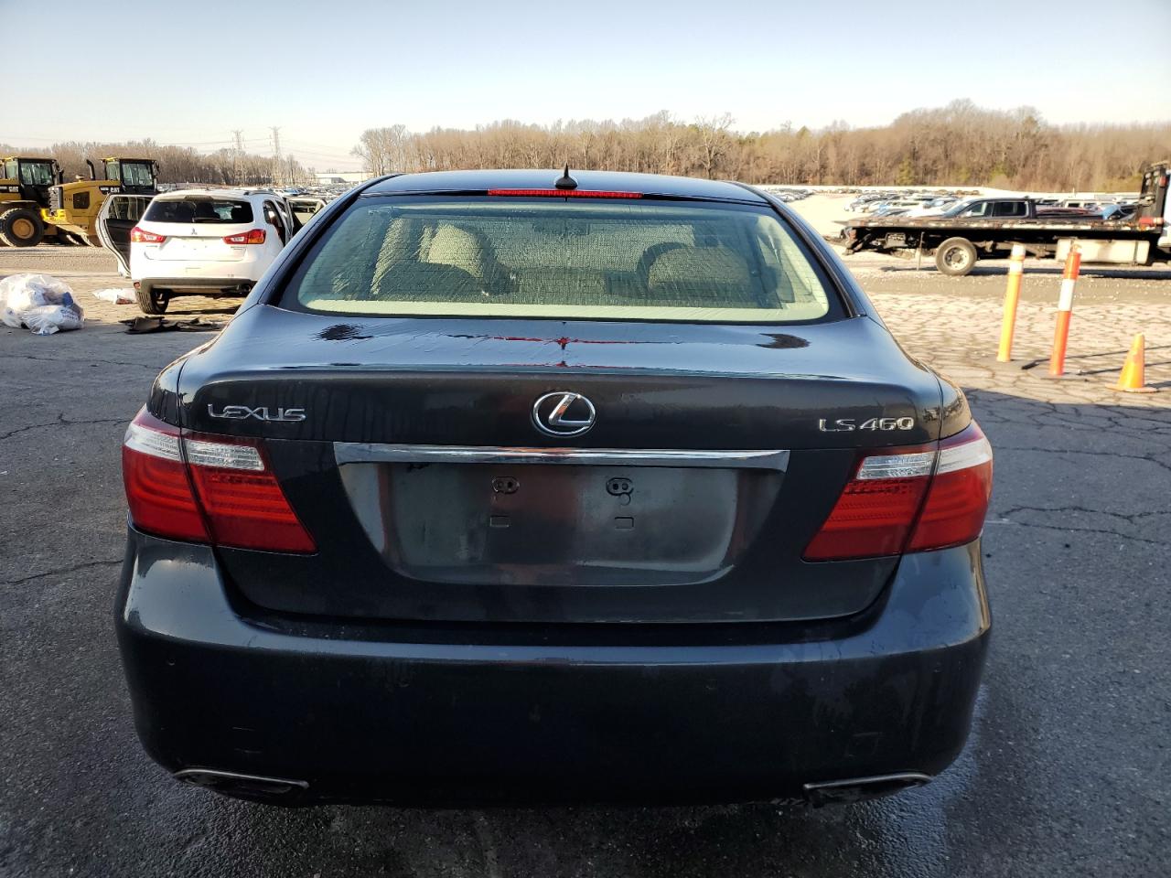 2007 Lexus LS VIN JTHBL46F975030435 Copart auction photo, rear end damage thumbnail 6