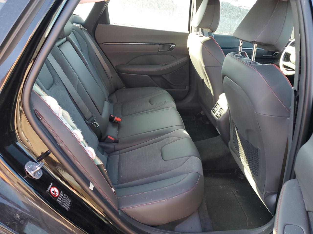 2023 Hyundai Sonata VIN KMHL14JC7PA341115 Copart auction photo, front end / hail damage thumbnail 10