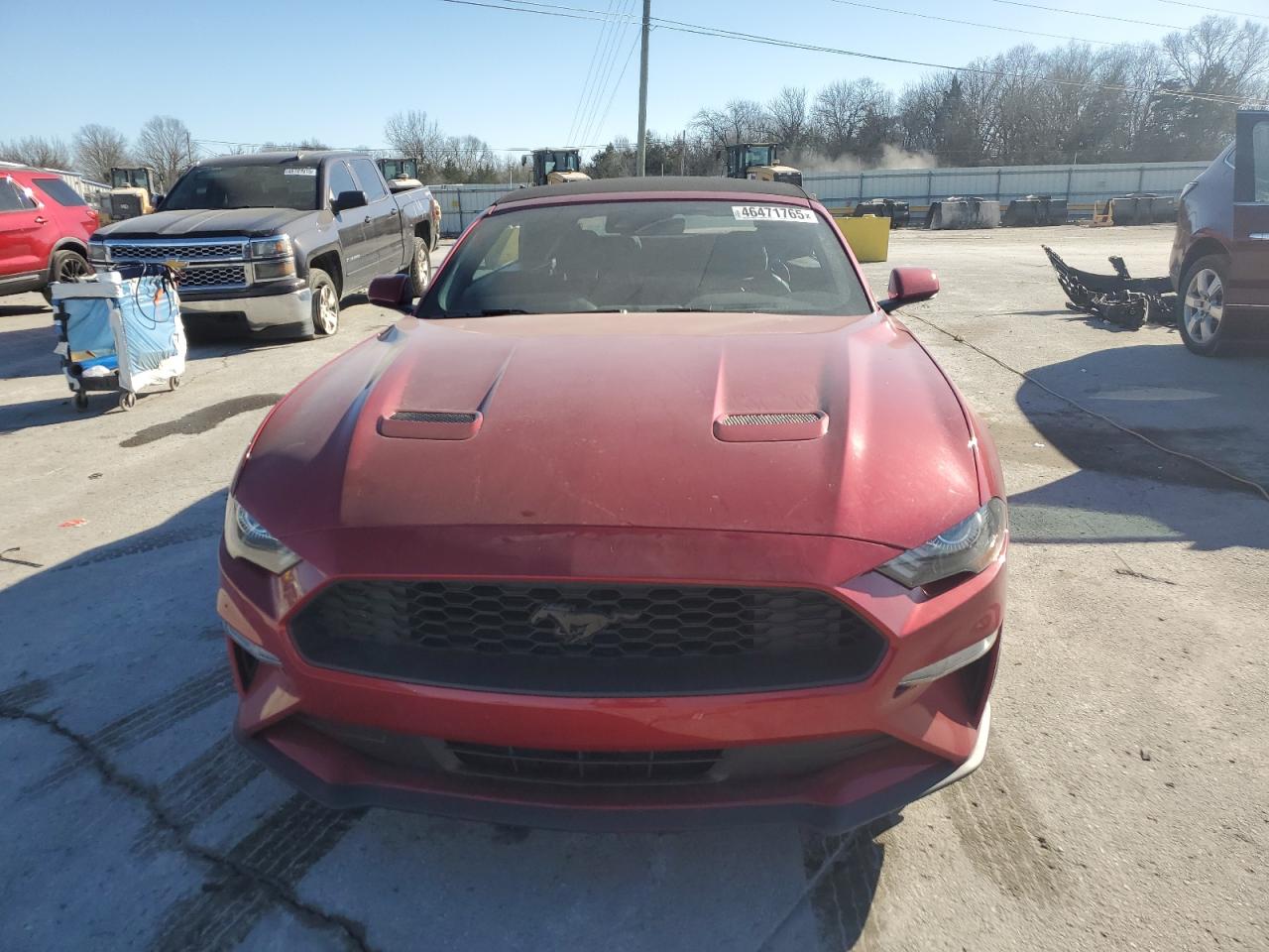 2020 Ford Mustang VIN 1FATP8UH9L5189817 Copart auction photo, rear end damage thumbnail 5