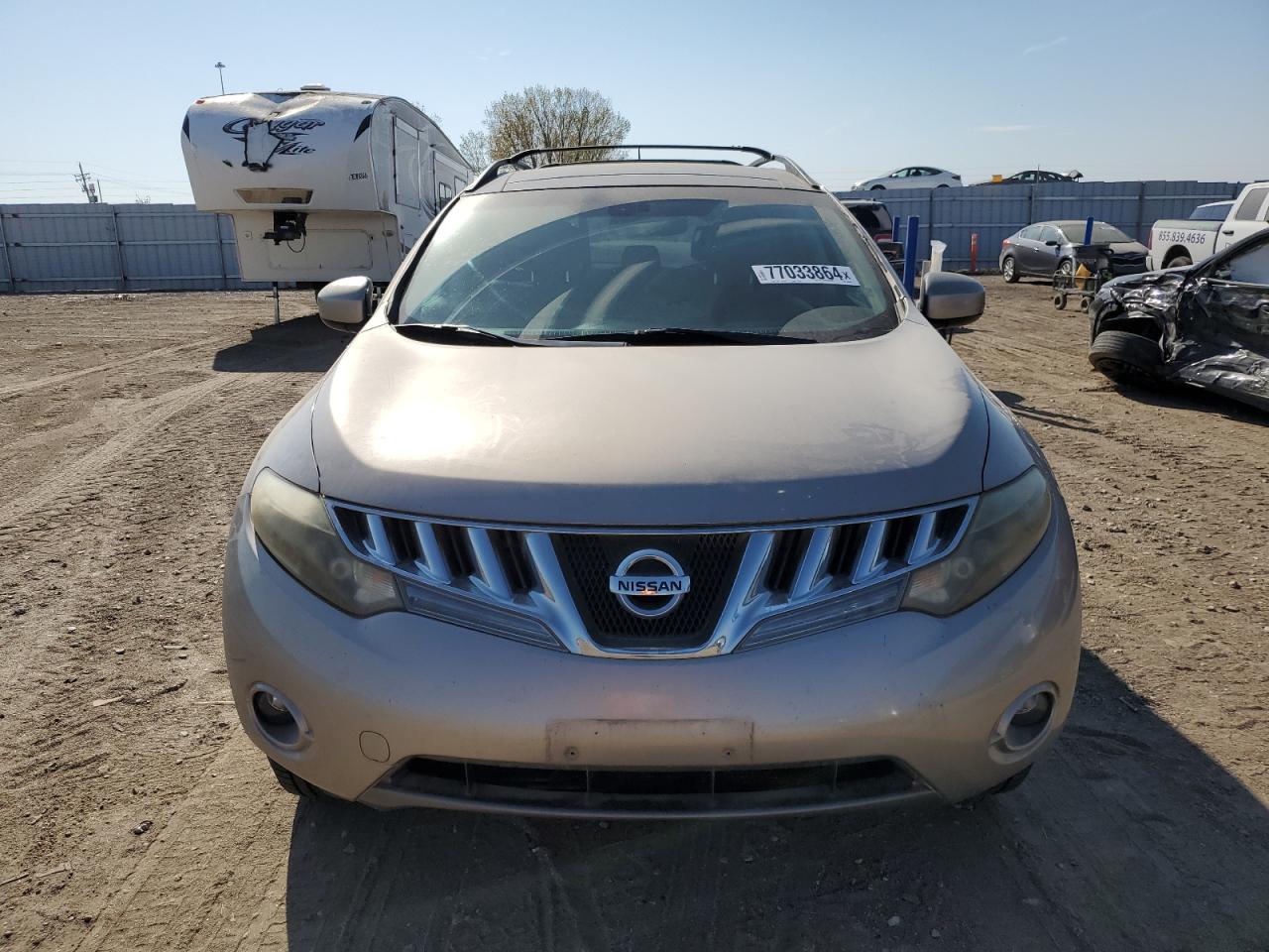 2009 Nissan Murano VIN JN8AZ18WX9W146669 Copart auction photo, undercarriage damage thumbnail 5
