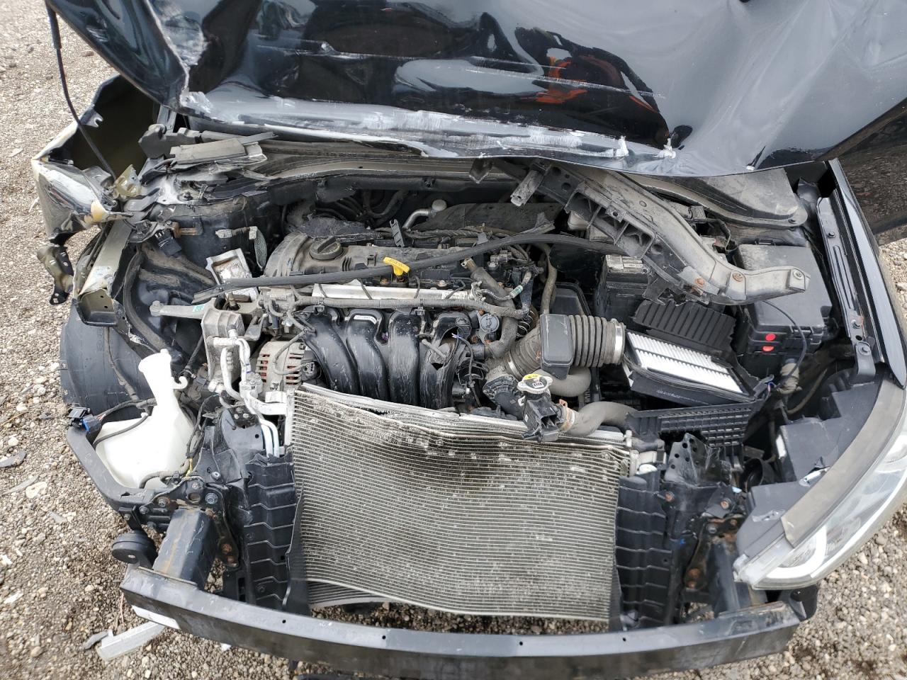 2017 Hyundai Elantra VIN 5NPD84LF4HH141444 Copart auction photo, front end / rear end damage thumbnail 11