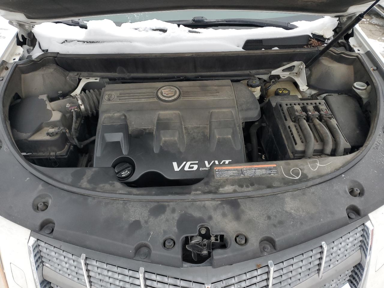 2011 Cadillac SRX VIN 3GYFNCEY6BS536324 Copart auction photo, side damage thumbnail 12