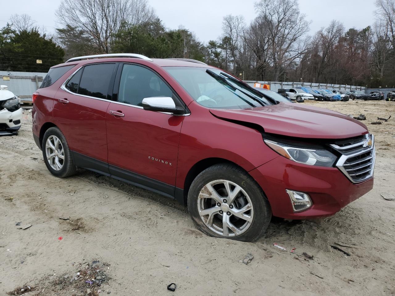 2018 Chevrolet Equinox VIN 3GNAXMEV4JS565056 Copart auction photo, mechanical / front end damage thumbnail 4