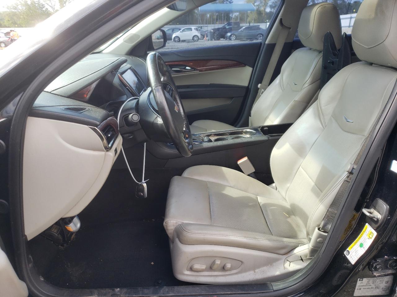2016 Cadillac ATS VIN 1G6AH5RSXG0181233 Copart auction photo, side / front end damage thumbnail 7