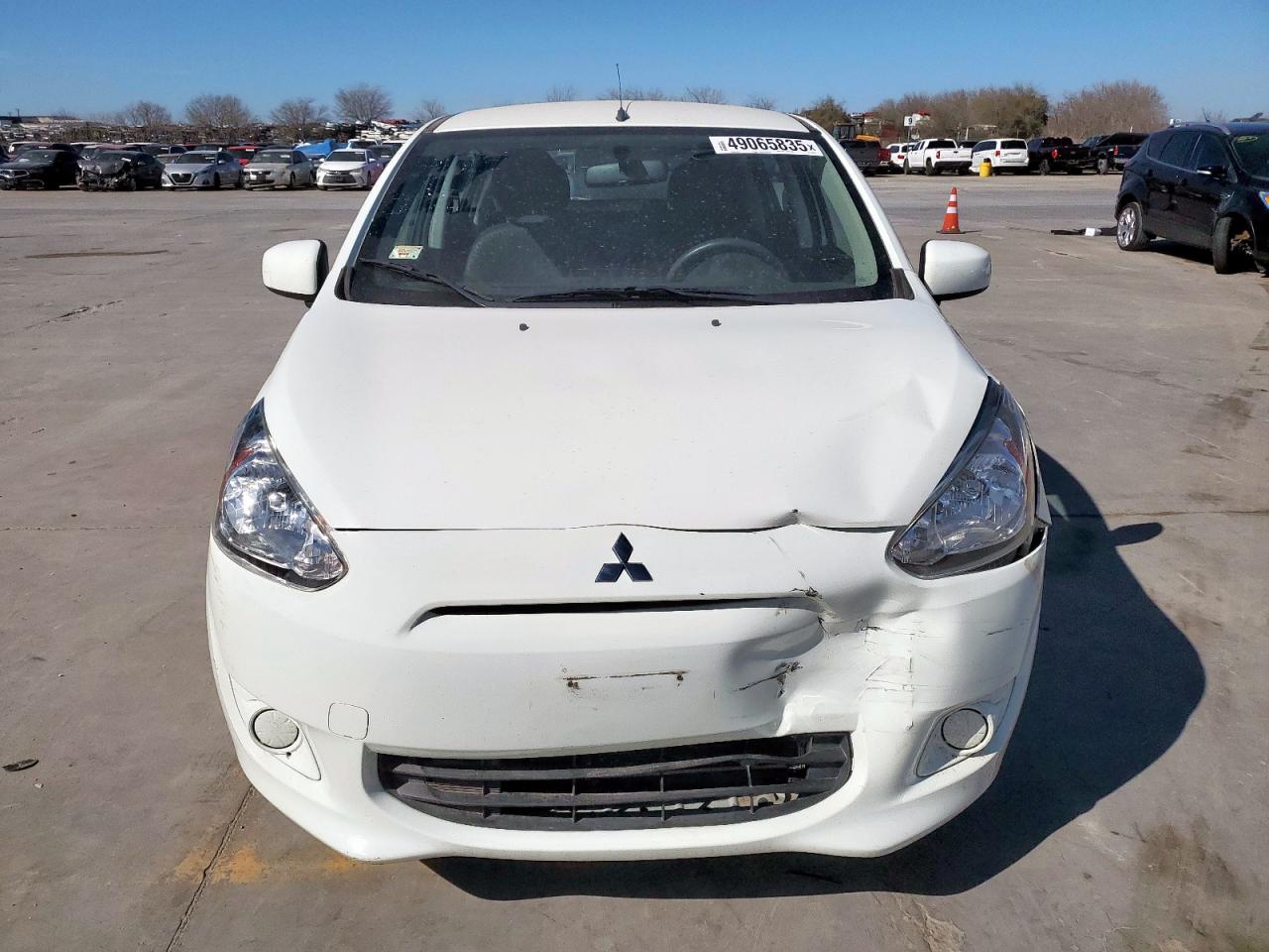 2014 Mitsubishi Mirage VIN ML32A3HJ5EH008496 Copart auction photo, front end / minor dent/scratches damage thumbnail 5