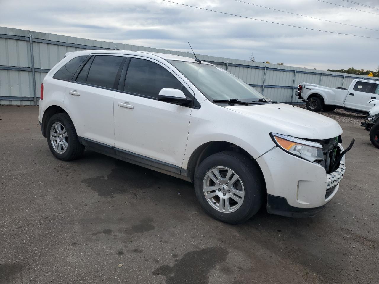 2014 Ford Edge VIN 2FMDK3JC3EBA72494 Copart auction photo, front end damage thumbnail 4