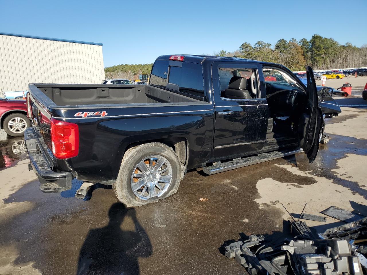 2017 Chevrolet Silverado VIN 3GCUKTEC5HG282658 Copart auction photo, rollover damage thumbnail 3