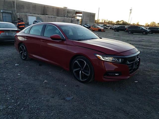2020 Honda Accord VIN 1HGCV1F37LA113868 Copart auction photo, rear end / front end damage thumbnail 10