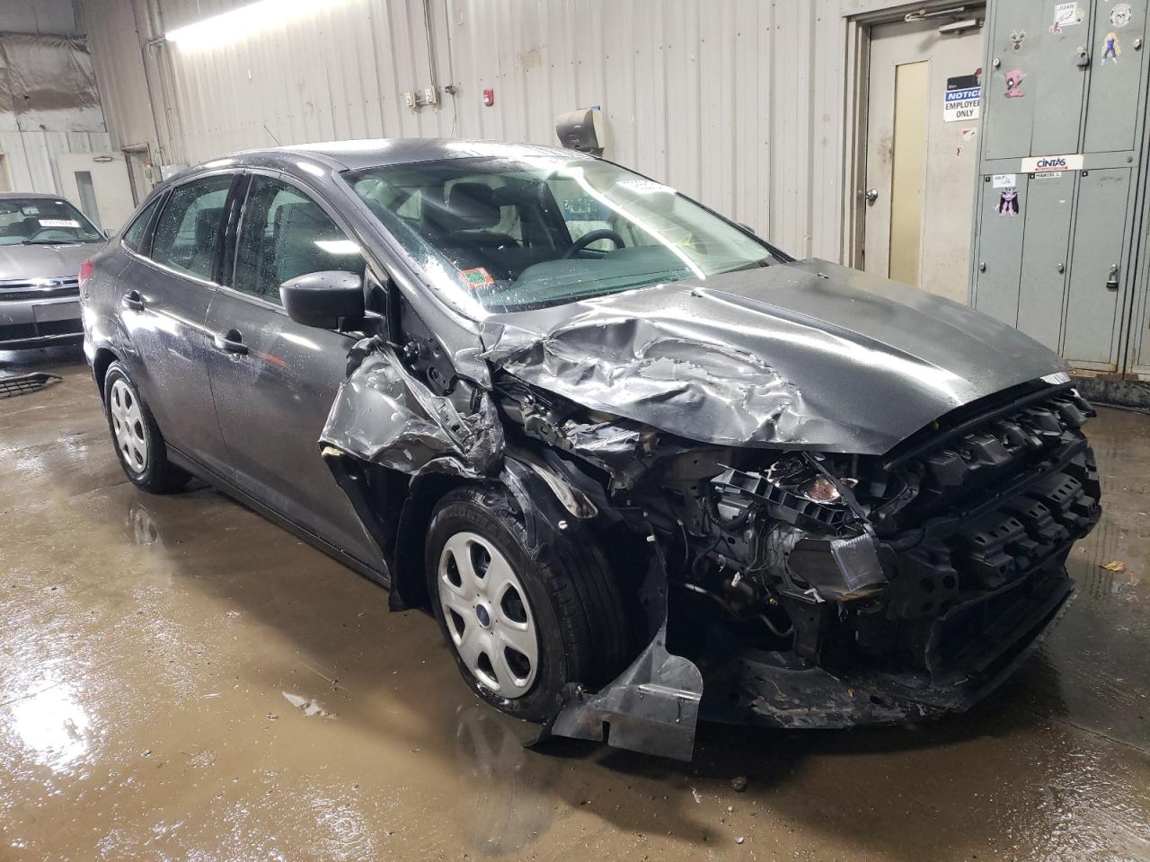 2018 Ford Focus VIN 1FADP3E28JL276313 Copart auction photo, front end damage thumbnail 4