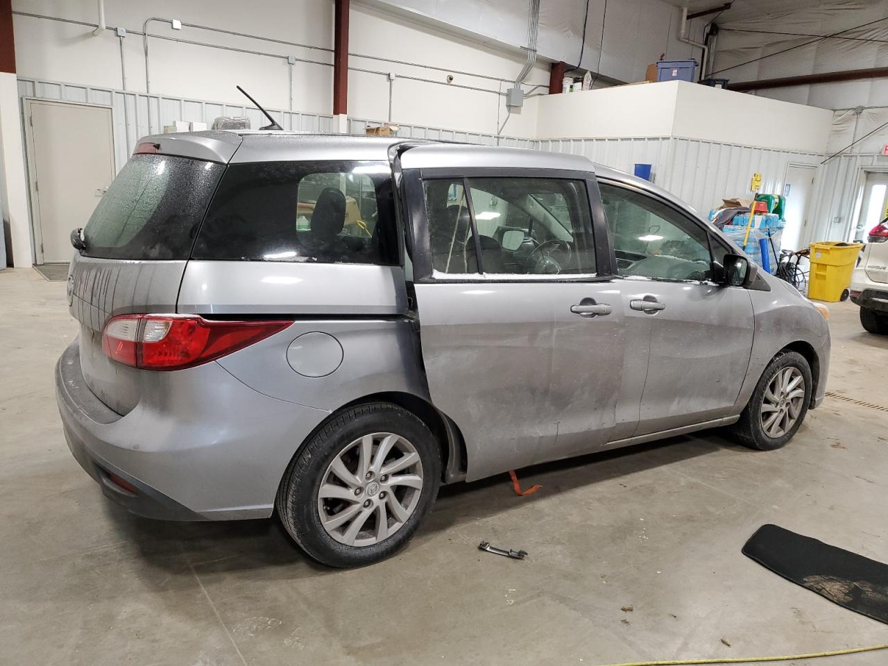 2012 Mazda 5 VIN JM1CW2BL7C0132577 Copart auction photo, side / minor dent/scratches damage thumbnail 3