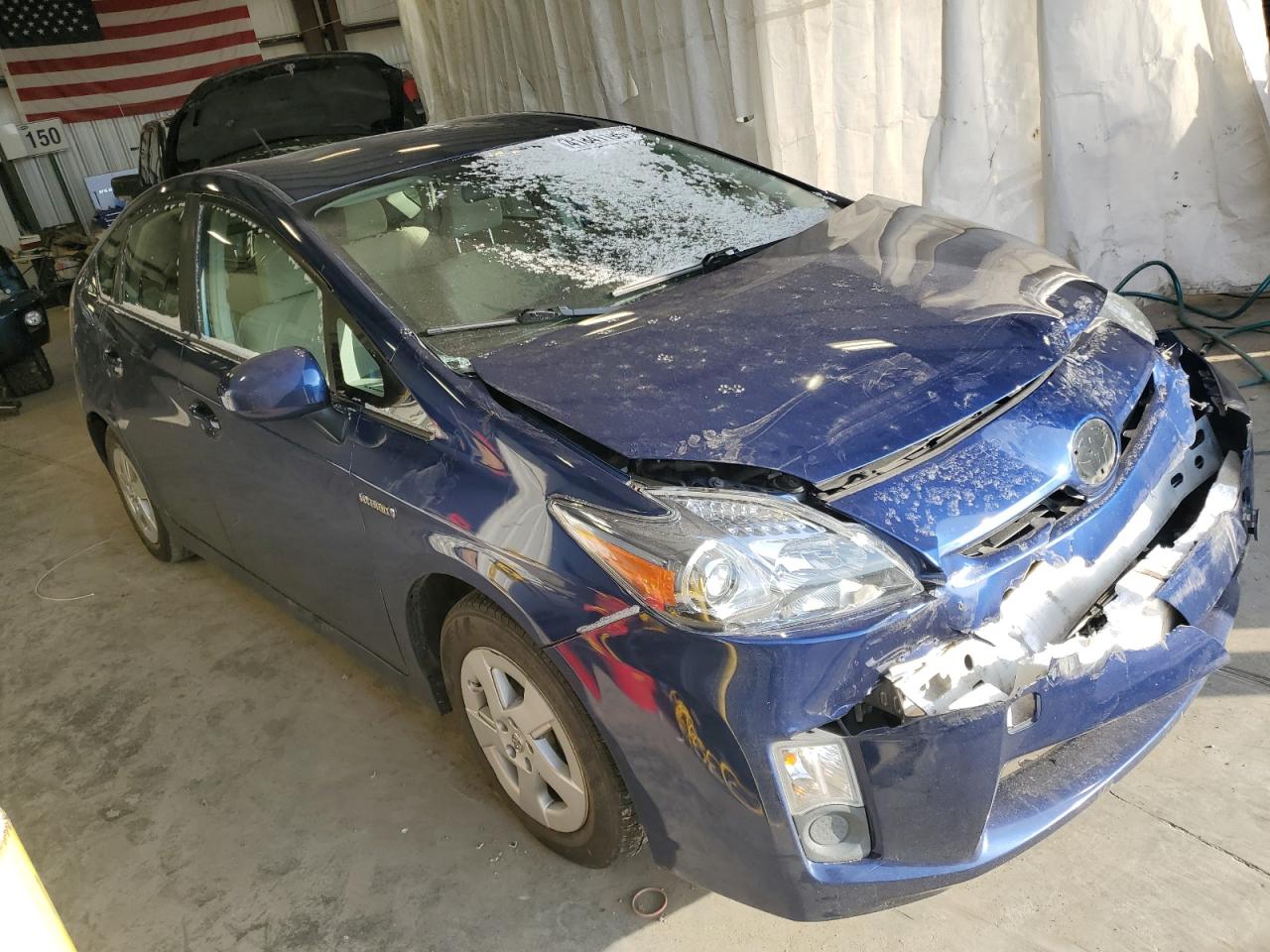 2011 Toyota Prius VIN JTDKN3DU9B1457038 Copart auction photo, front end damage thumbnail 4