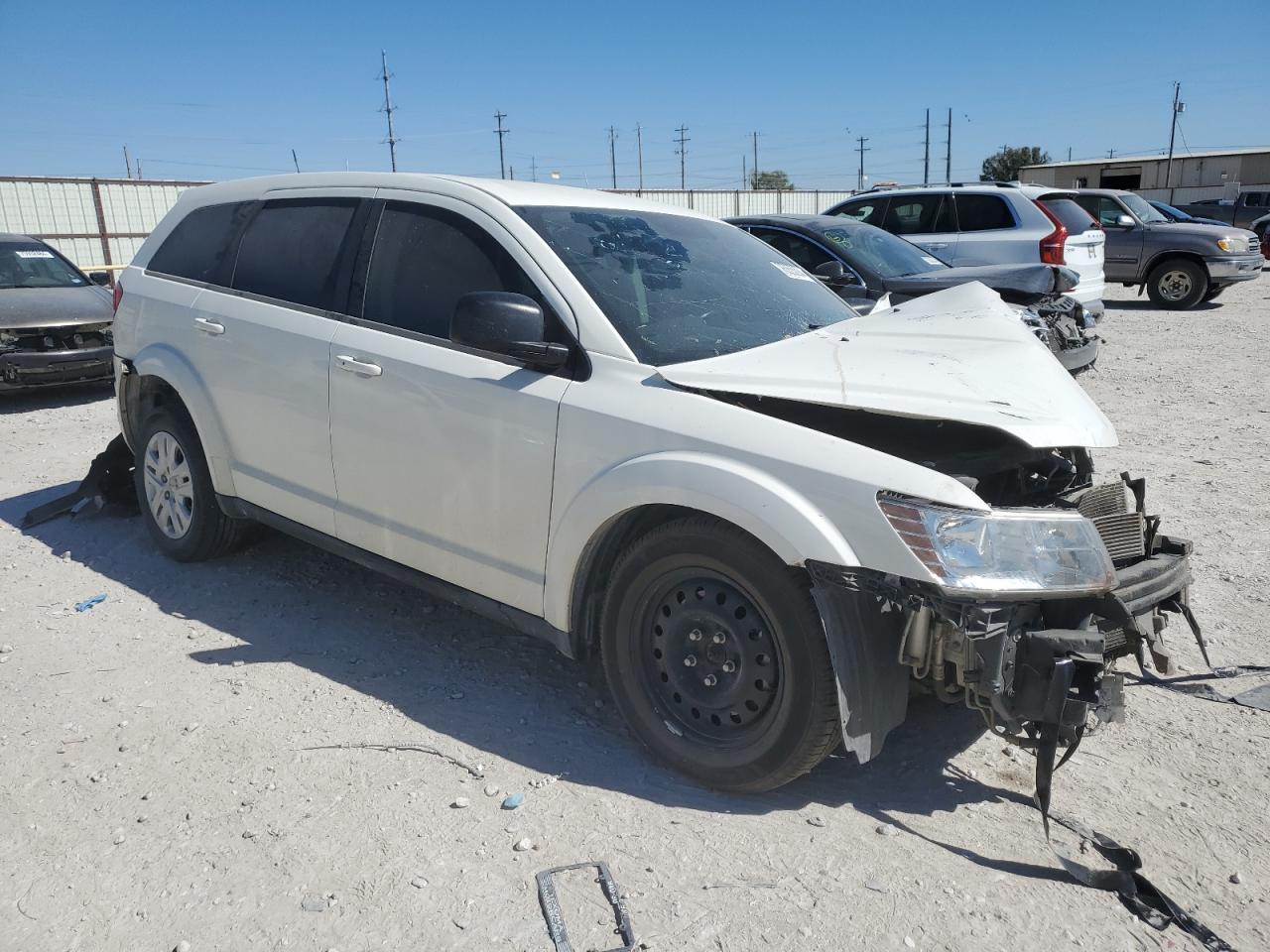 2014 Dodge Journey VIN 3C4PDCAB4ET135111 Copart auction photo, front end / minor dent/scratches damage thumbnail 4