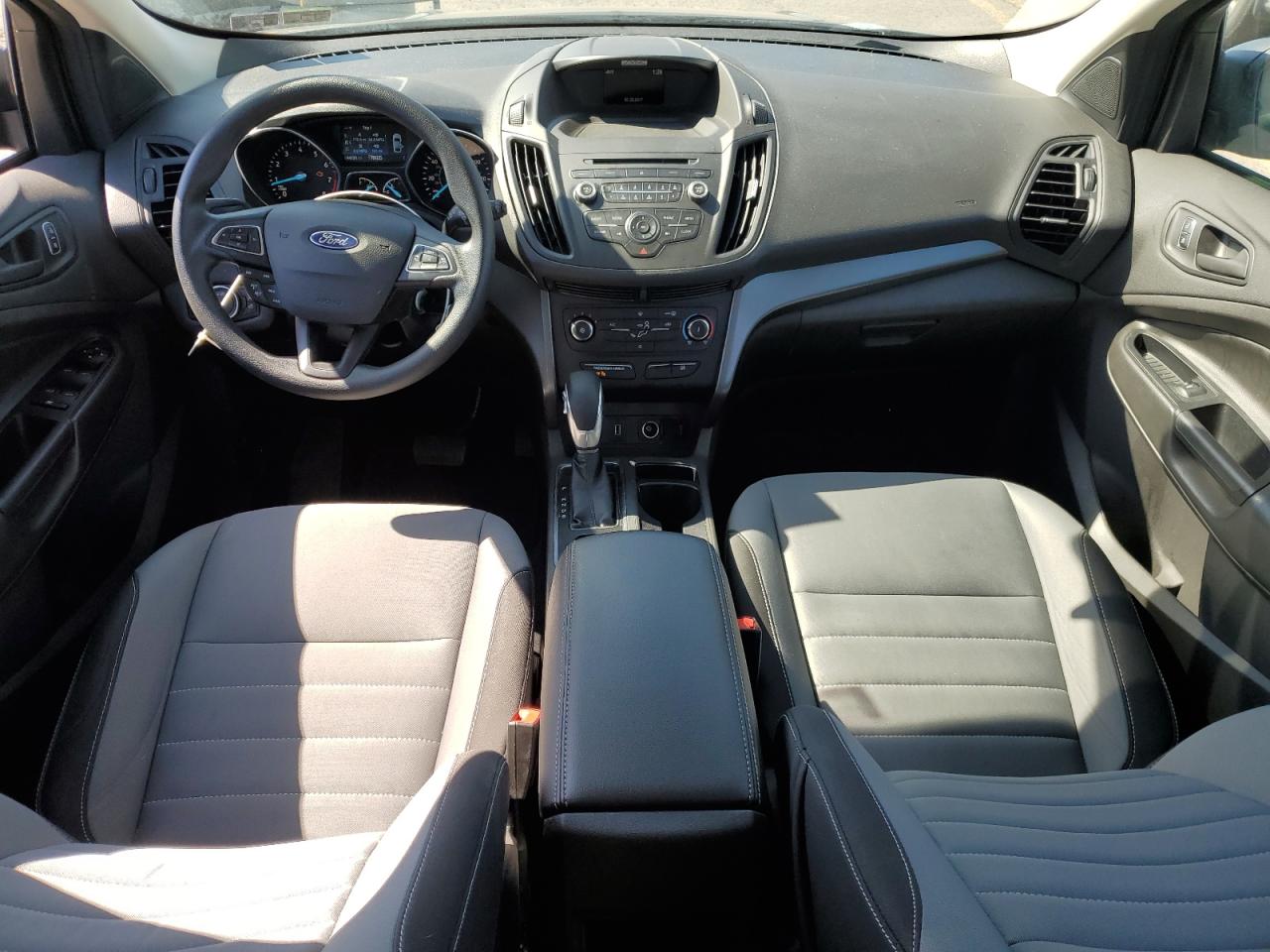 2017 Ford Escape VIN 1FMCU0F78HUE83887 Copart auction photo, front end damage thumbnail 8