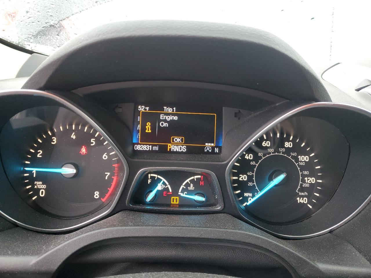 2017 Ford Escape VIN 1FMCU0GD9HUA15266 Copart auction photo, minor dent/scratches damage thumbnail 9