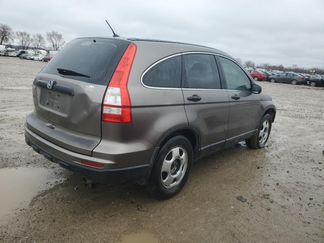 2010 Honda CR-V VIN 5J6RE3H3XAL020386 Copart auction photo, all over damage thumbnail 3