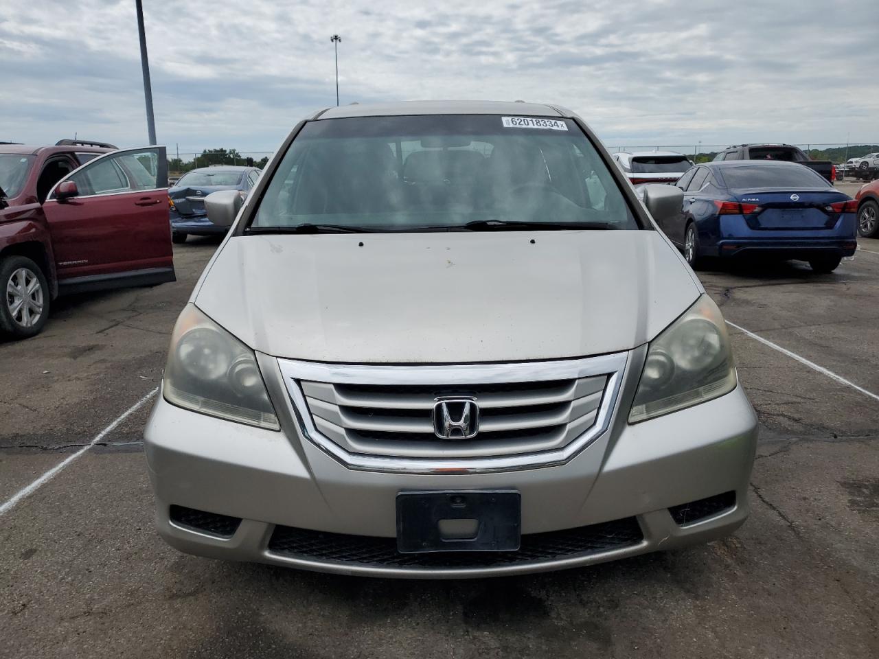2008 Honda Odyssey VIN 5FNRL38468B001173 Copart auction photo, all over damage thumbnail 5