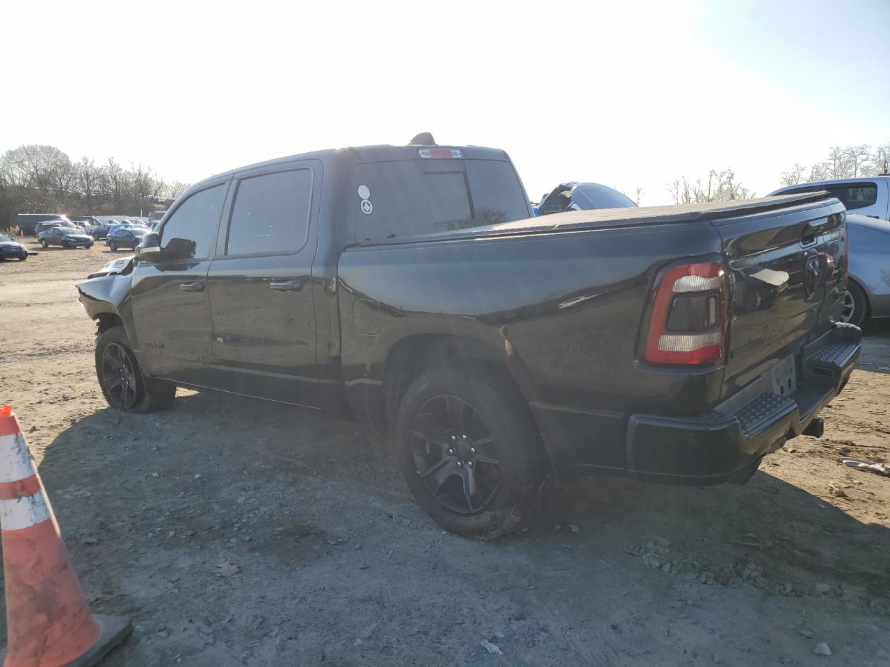 2020 RAM 1500 VIN 1C6SRFFT8LN147362 Copart auction photo, front end damage thumbnail 2