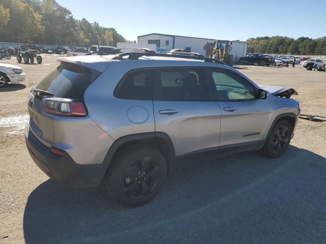 2019 Jeep Grand Cherokee VIN 1C4PJLLB7KD458074 Copart auction photo, front end damage thumbnail 3