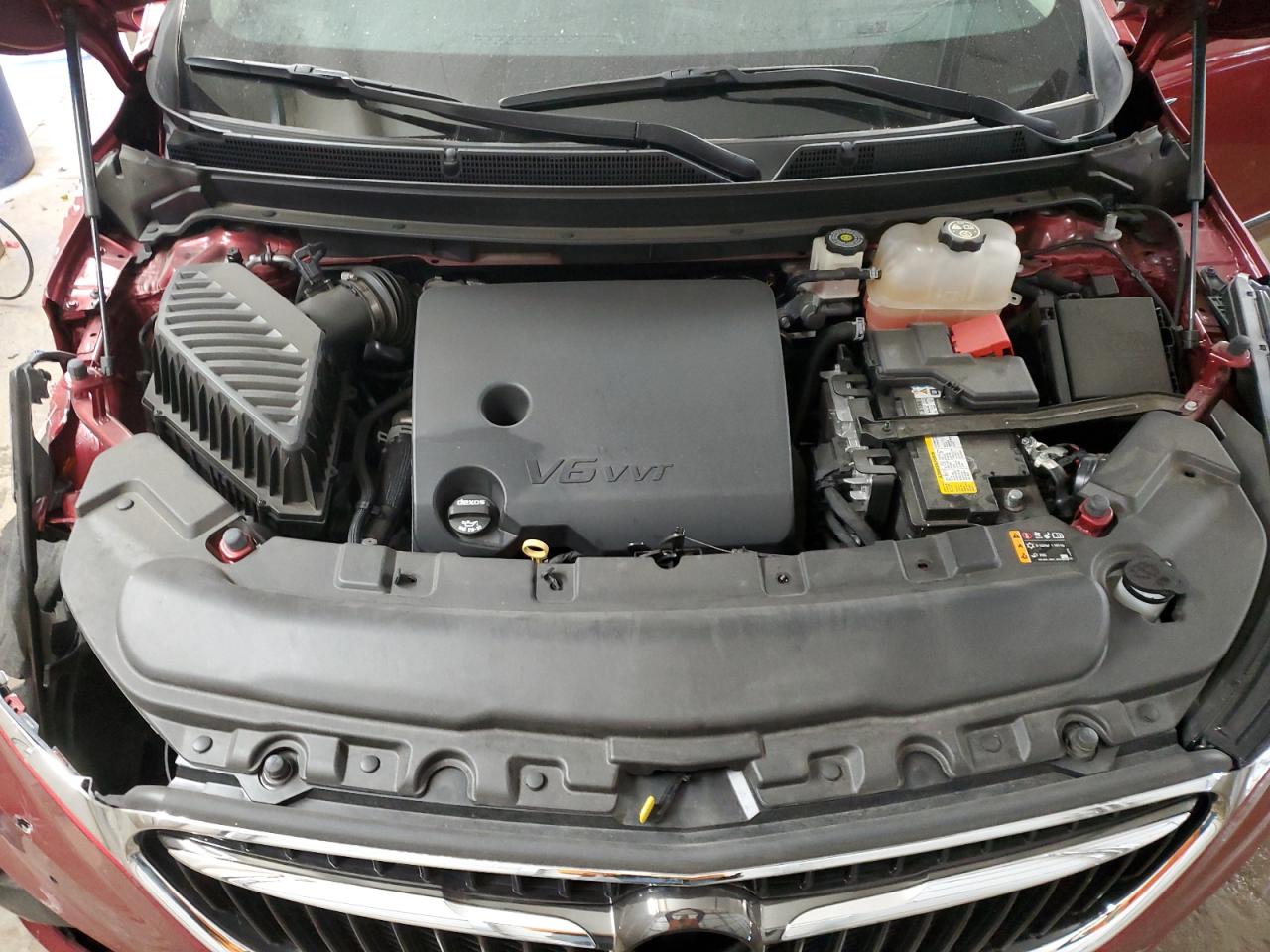 2021 Buick Enclave VIN 5GAERCKW2MJ171381 Copart auction photo, side / front end damage thumbnail 12