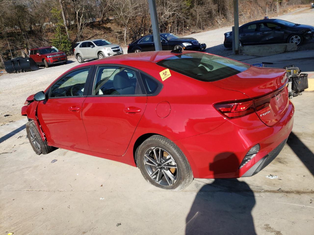 2024 KIA Forte VIN 3KPF24AD6RE741710 Copart auction photo, front end damage thumbnail 2