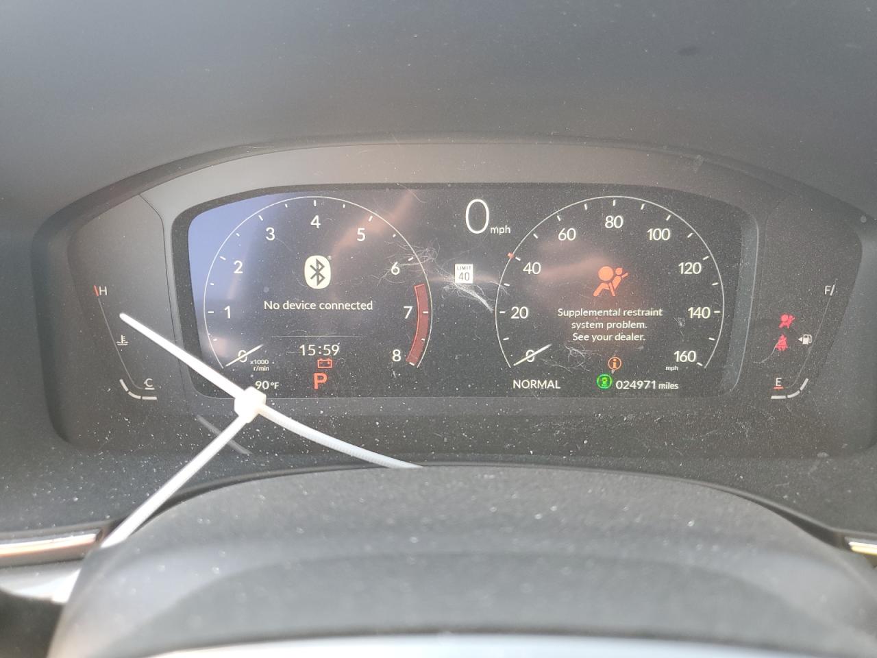 2024 Acura Integra VIN 19UDE4H27RA013529 Copart auction photo, front end / minor dent/scratches damage thumbnail 9