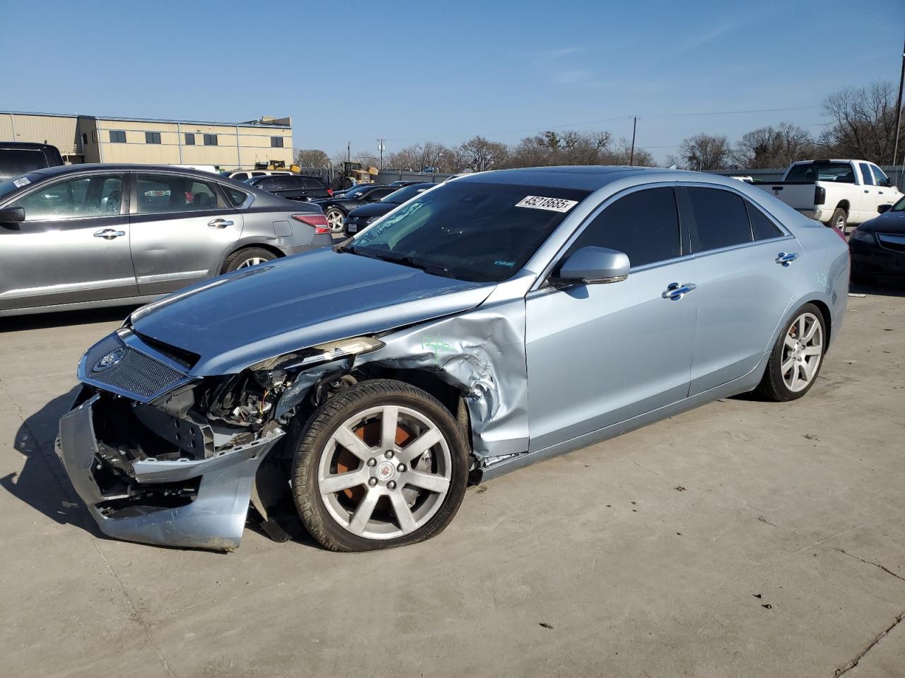 2013 Cadillac ATS VIN 1G6AB5S39D0122724