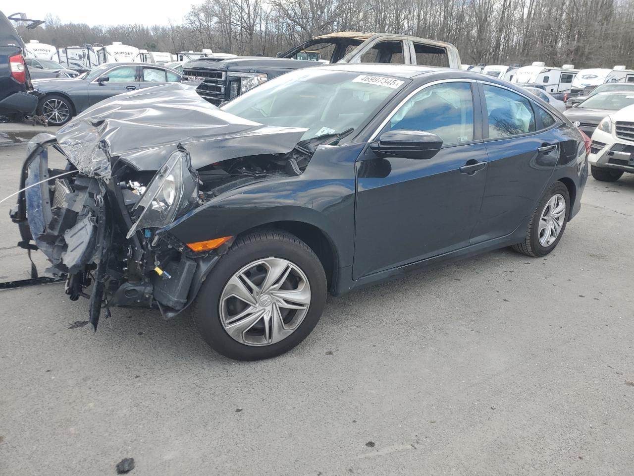 2021 Honda Civic VIN 2HGFC2F65MH528502