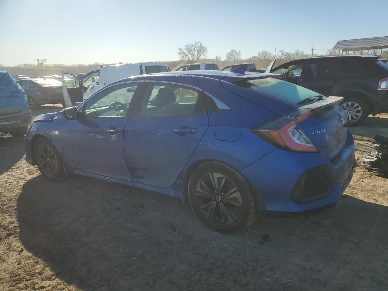 2018 Honda Civic VIN SHHFK7H52JU408028 Copart auction photo, front end damage thumbnail 2
