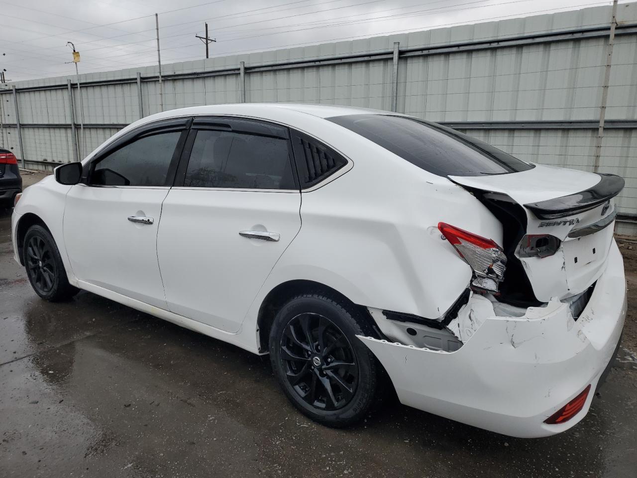 2018 Nissan Sentra VIN 3N1AB7AP3JY268781 Copart auction photo, rear end / front end damage thumbnail 2
