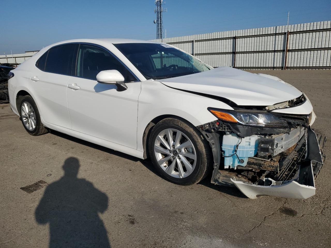 2023 Toyota Camry VIN 4T1C11AK7PU085269 Copart auction photo, front end / side damage thumbnail 4