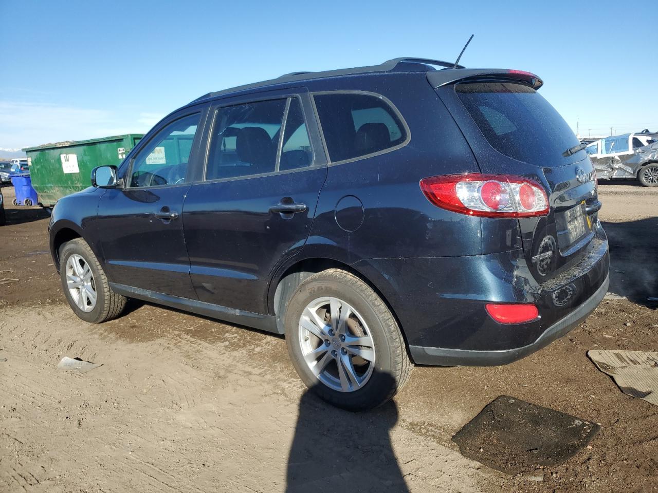2010 Hyundai Santa Fe VIN 5NMSHDAG0AH345051 Copart auction photo, side damage thumbnail 2