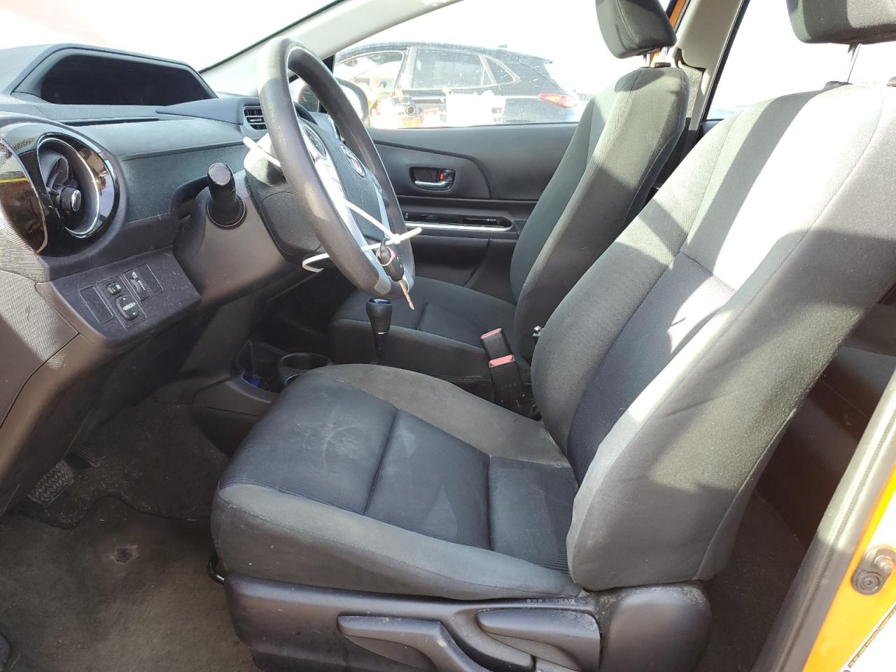 2015 Toyota Prius VIN JTDKDTB33F1115068 Copart auction photo, front end / side damage thumbnail 7