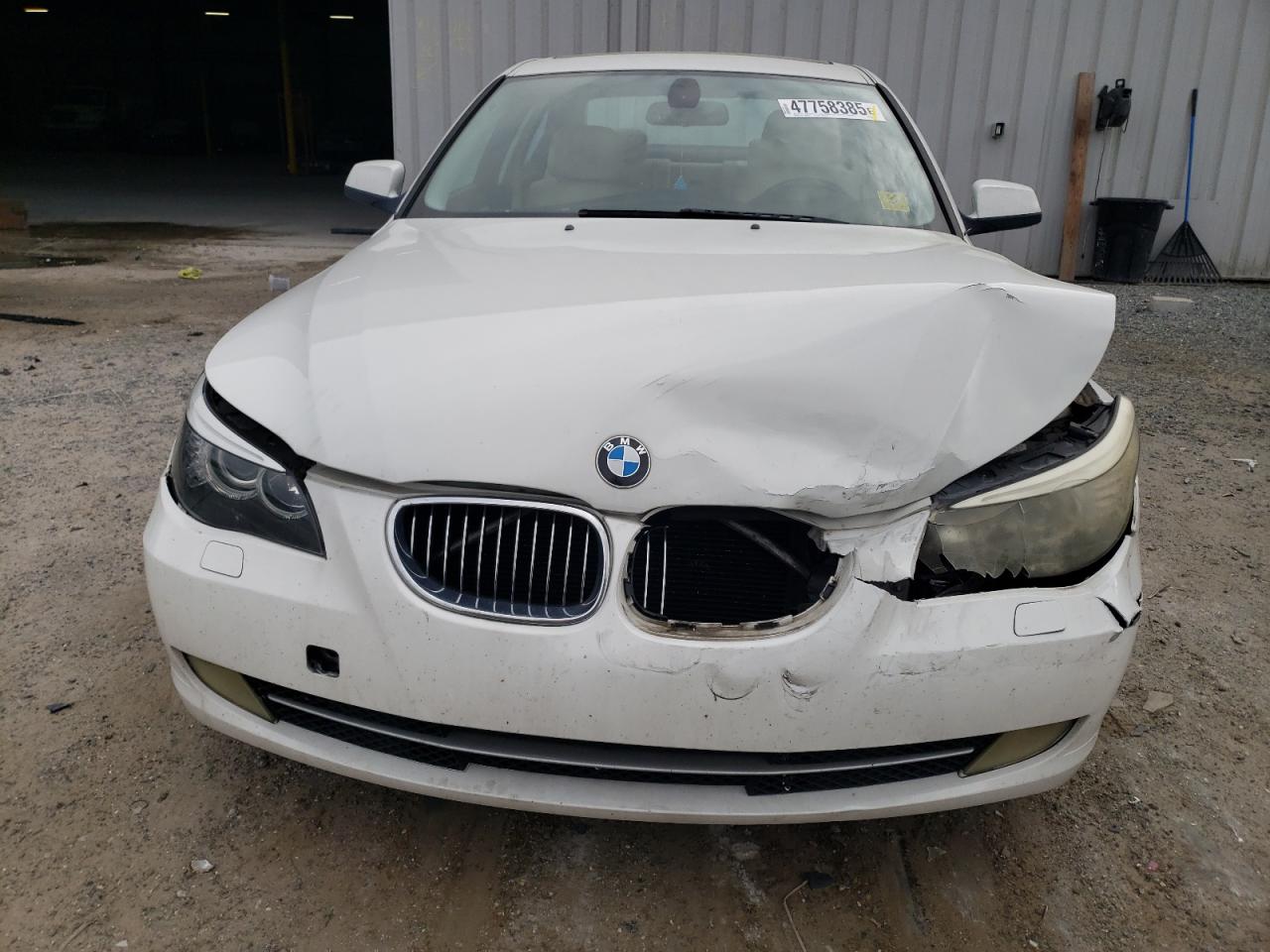 2010 BMW 5er VIN WBANU5C51AC365413 Copart auction photo, front end damage thumbnail 5