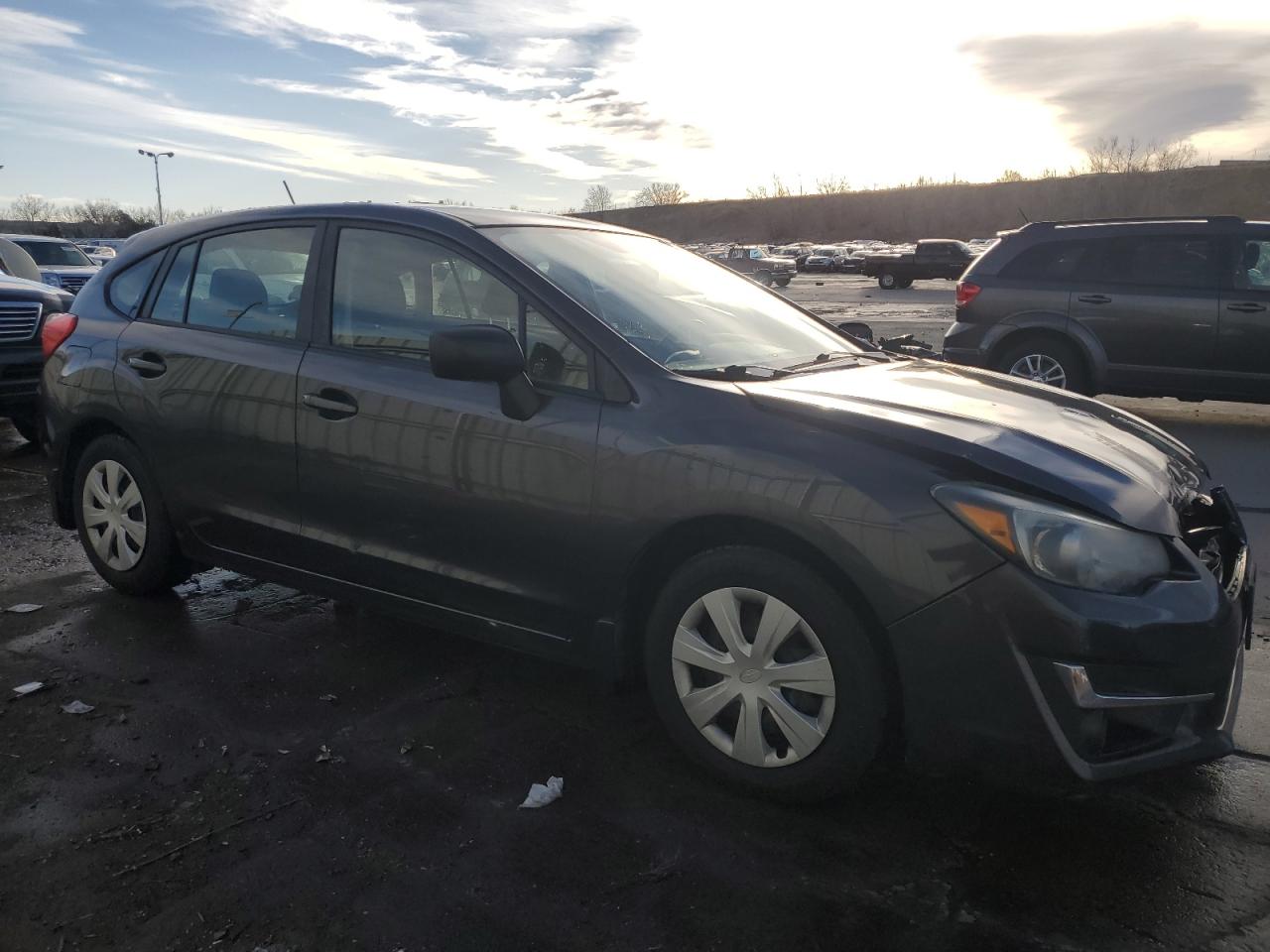 2015 Subaru Impreza VIN JF1GPAA68F8244286 Copart auction photo, front end / hail damage thumbnail 4