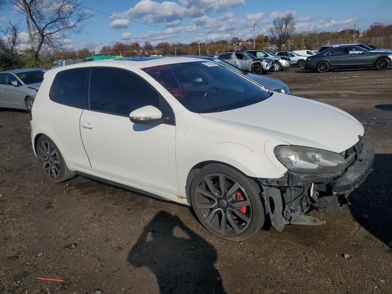 2010 Volkswagen GTI VIN WVWED7AJ1AW088596 Copart auction photo, front end damage thumbnail 4