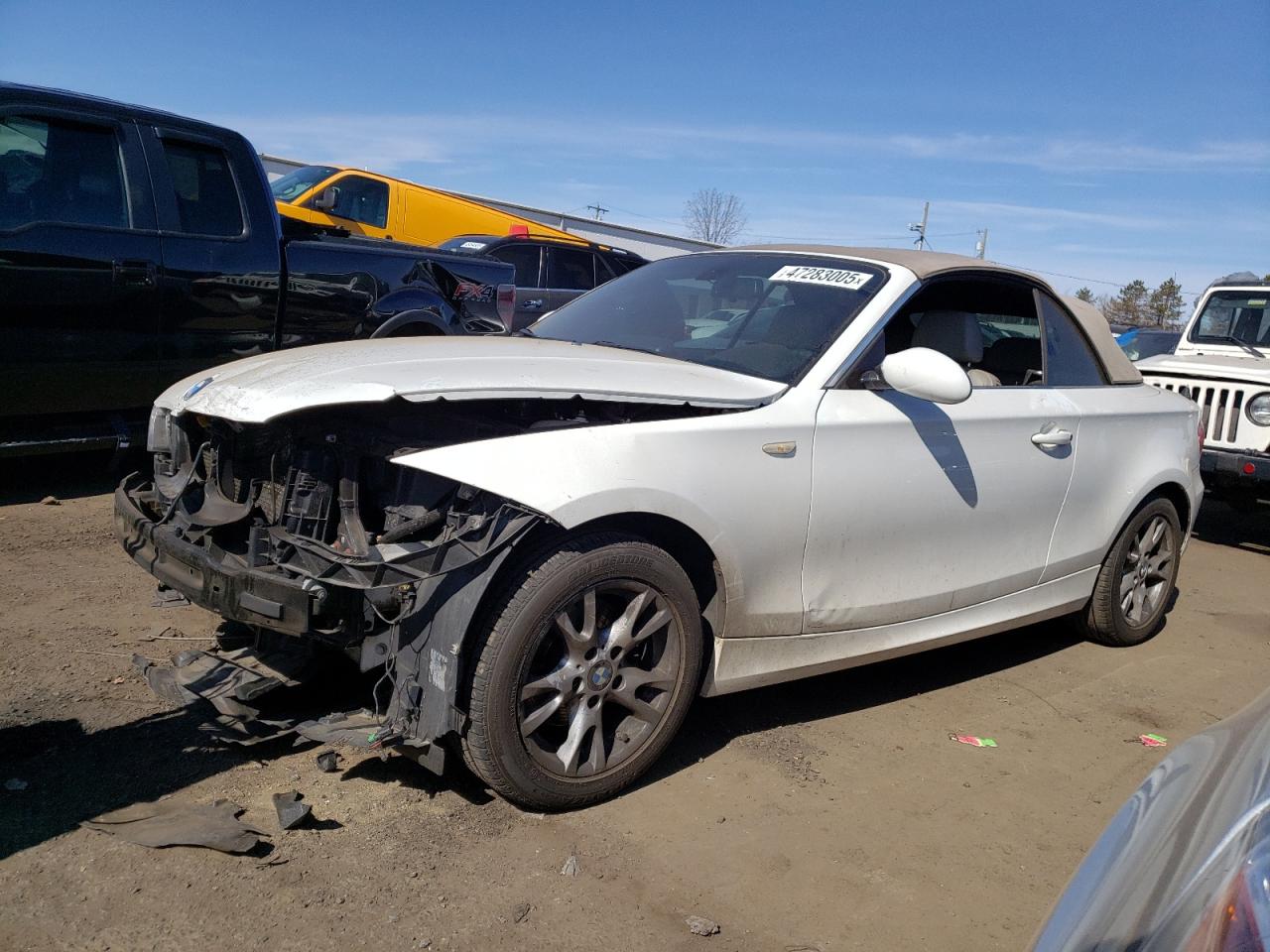 2009 BMW 1er VIN WBAUN13589VH81608 - Copart auction photo