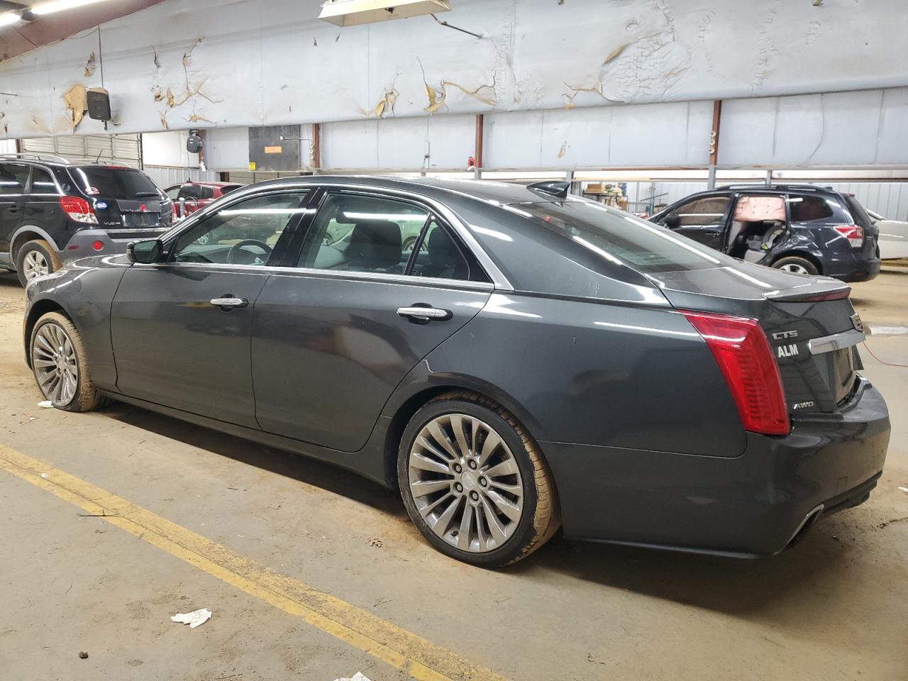 2018 Cadillac CTS VIN 1G6AX5SS2J0113495 Copart auction photo, all over / undercarriage damage thumbnail 2