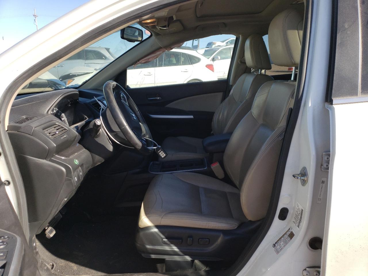 2015 Honda CR-V VIN 5J6RM4H74FL048994 Copart auction photo, front end / side damage thumbnail 7