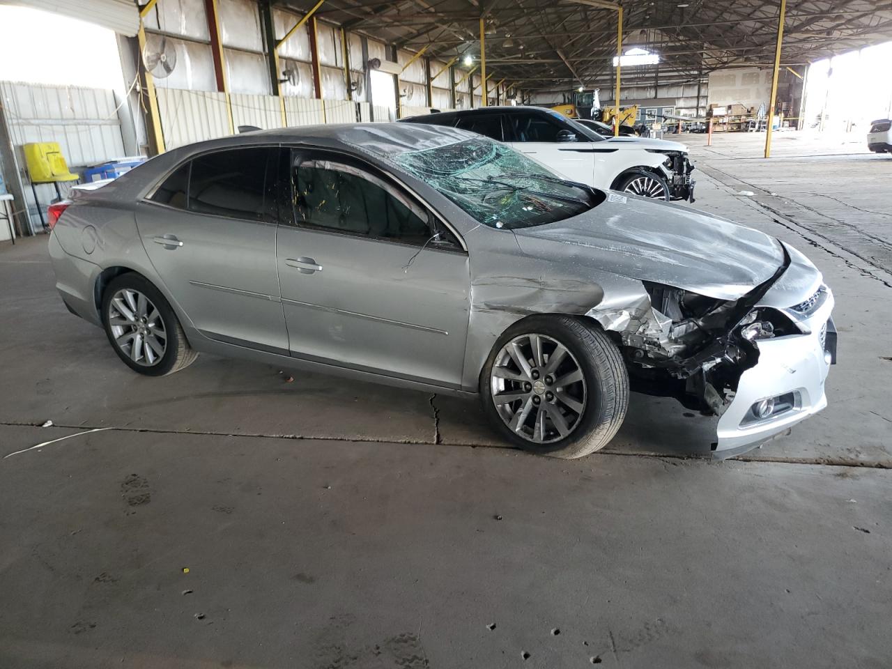 2015 Chevrolet Malibu VIN 1G11D5SL4FF116667 Copart auction photo, front end / side damage thumbnail 4