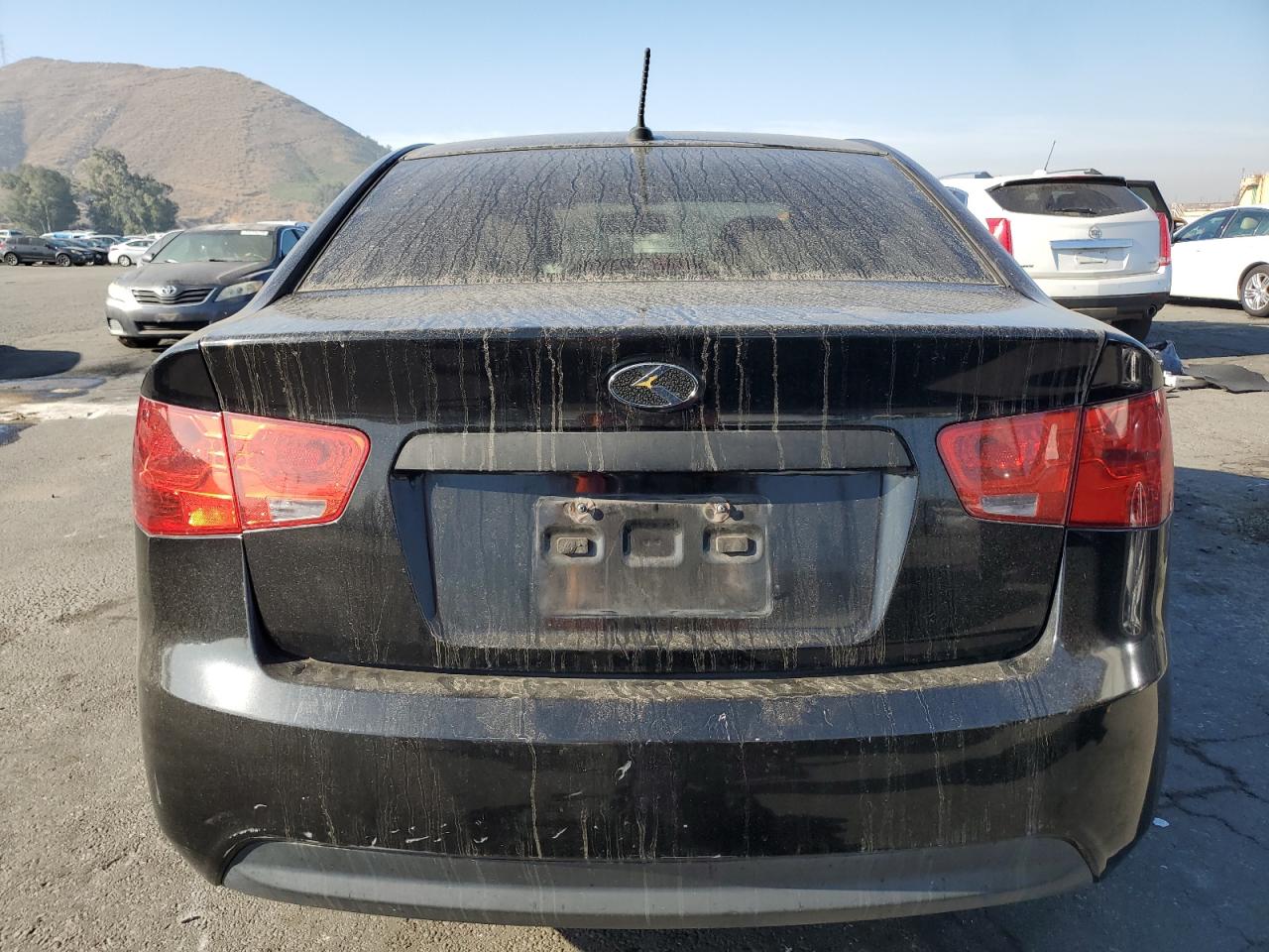 2010 KIA Forte VIN KNAFU4A23A5144049 Copart auction photo, front end / undercarriage damage thumbnail 6