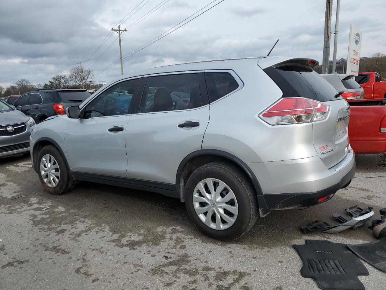 2016 Nissan Rogue VIN JN8AT2MT8GW014705 Copart auction photo, front end damage thumbnail 2