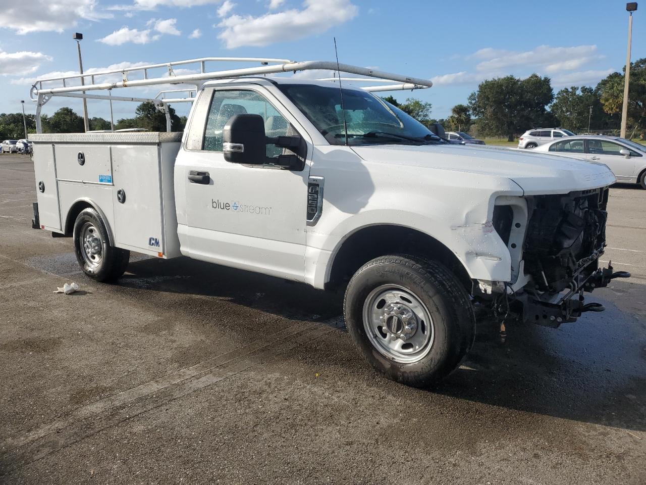 2022 Ford F250 VIN 1FDBF2A63NEF35495 Copart auction photo, water/flood damage thumbnail 4