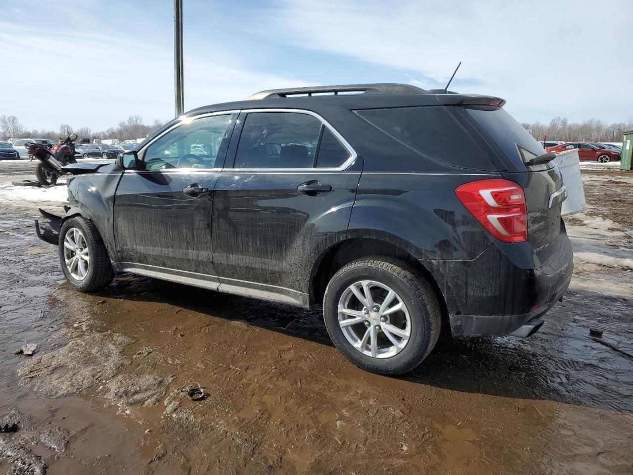 2017 Chevrolet Equinox VIN 2GNFLFE37H6220656 Copart auction photo, front end / side damage thumbnail 2