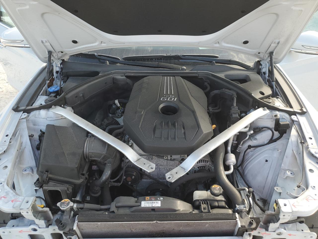 2020 Genesis G70 VIN KMTG34LA9LU04671 Copart auction photo, front end / minor dent/scratches damage thumbnail 11