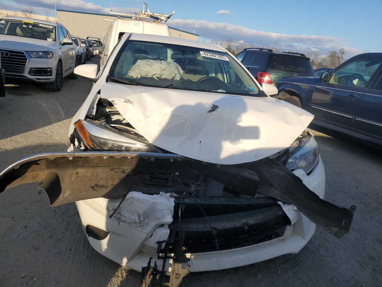 2016 Toyota Corolla VIN 5YFBURHE7GP523050 Copart auction photo, all over damage thumbnail 5
