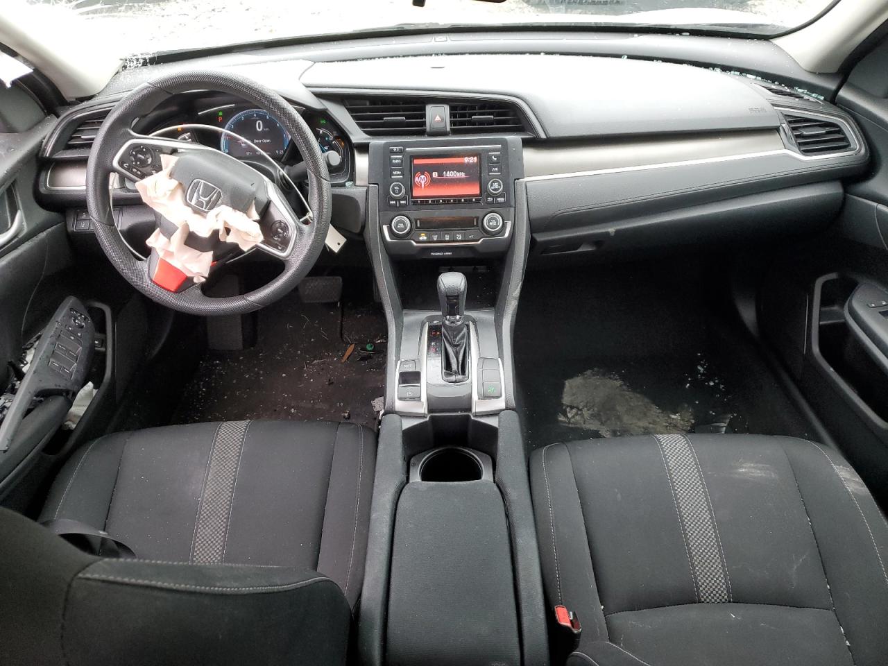 2019 Honda Civic VIN 19XFC2F66KE007974 Copart auction photo, side / undercarriage damage thumbnail 8
