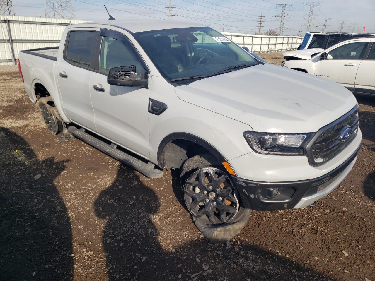 2022 Ford Ranger VIN 1FTER4FH1NLD22992 Copart auction photo, front end / undercarriage damage thumbnail 4