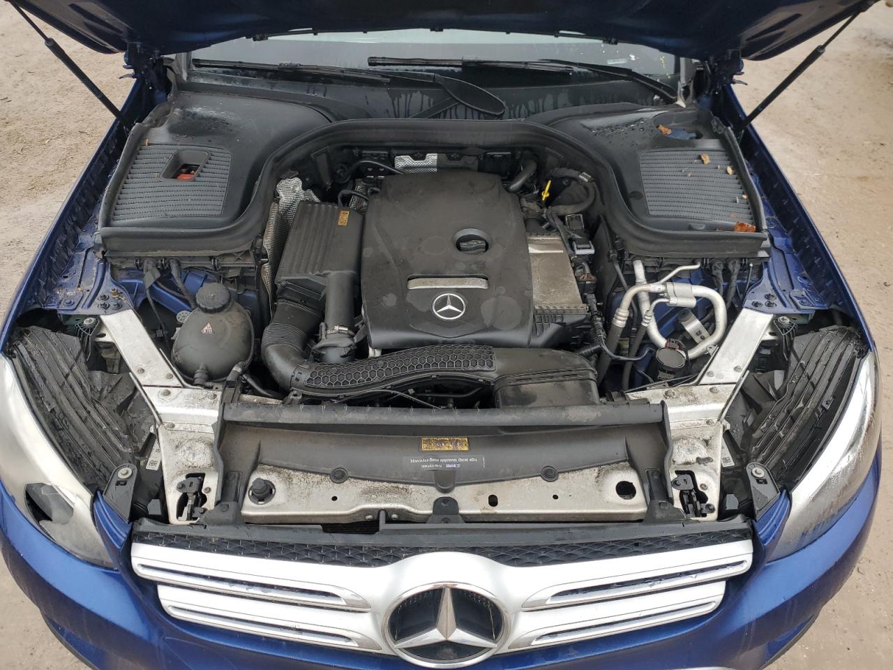 2018 Mercedes-Benz GLC VIN WDC0G4KB3JV076554 Copart auction photo, mechanical / minor dent/scratches damage thumbnail 11